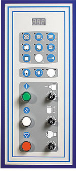A view of the Pallet Wrapper showing the panel