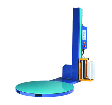 A full view of the Pallet Wrapper model EXP-308