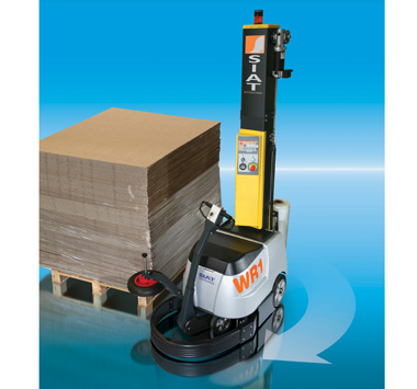 A full view of the Pallet Wrapper model WR-100